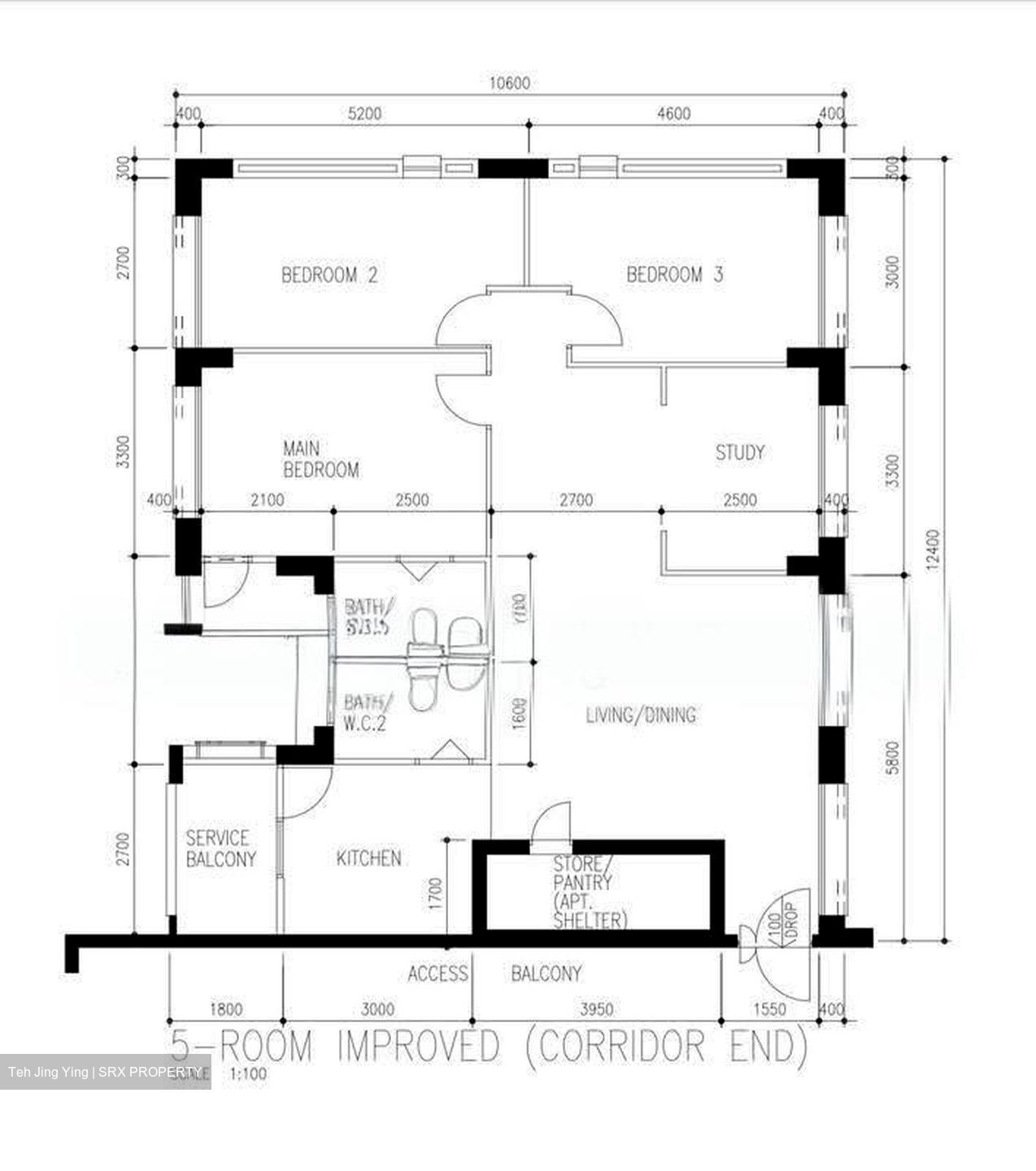 Blk 963 Hougang Avenue 9 (Hougang), HDB 5 Rooms #633152861